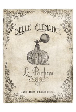 Framed Le Parfum Print