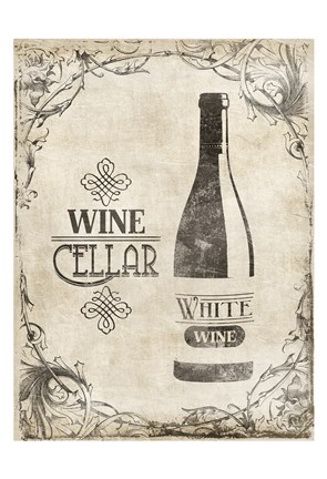 Framed Wine Cellar Print