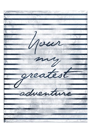Framed Greatest Adventure Print