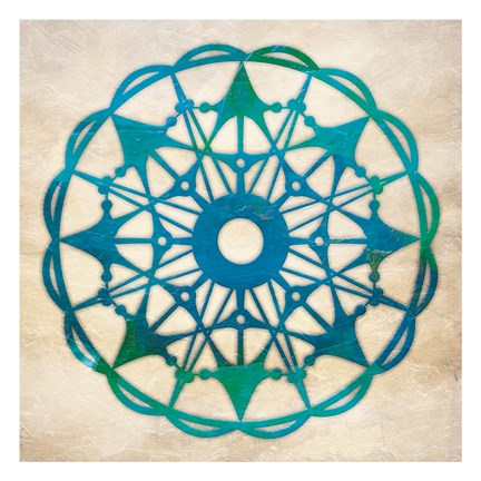 Framed Abstract Pattern I Print