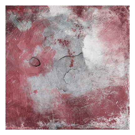 Framed Cosmic Marsala II Print