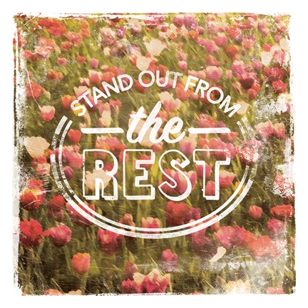 Framed Stand out Print