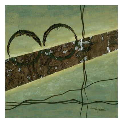 Framed Linear Moves 2 Print