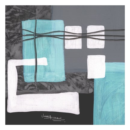 Framed Clear Smoke 1 Print