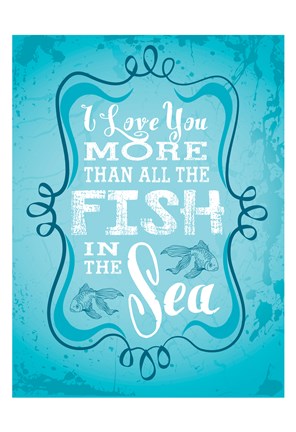 Framed Coastal Love 04 Print