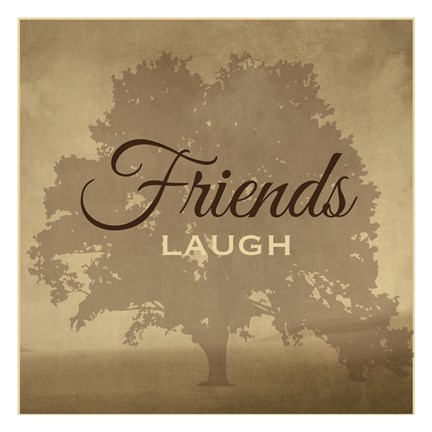 Framed Friends Print