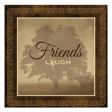 Framed Inspiration Friends Print