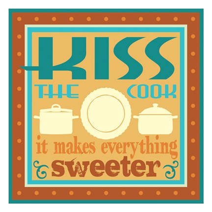 Framed Vintage Kitchen collection Print