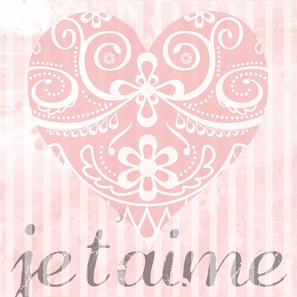 Framed Paris Love 02 Print