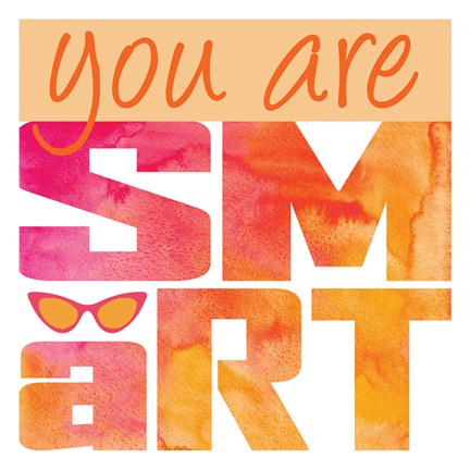 Framed Watercolor Stack 01 Print