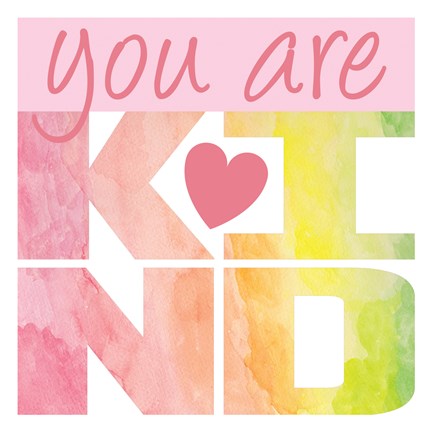 Framed Watercolor Stack 02 Print