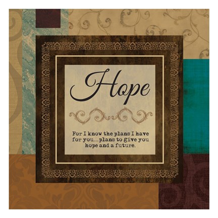 Framed Inspiration Block 02 Print