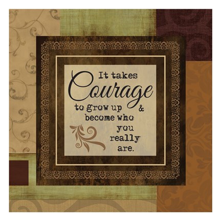 Framed Inspiration Block 08 Print