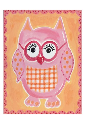 Pink Owl by Tammy Hassett