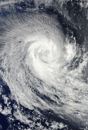 Framed Tropical Cyclone Imani Swirls over the Southern Indian Ocean Print