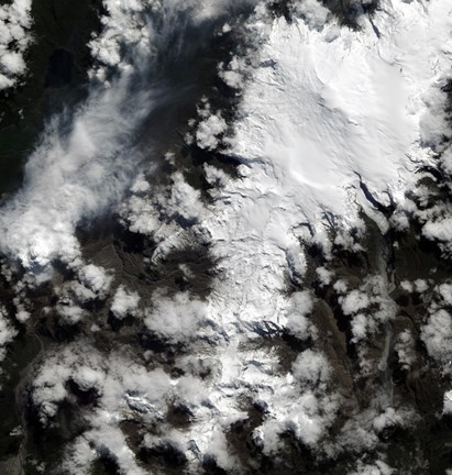 Framed Chaiten Volcano in Chile Print