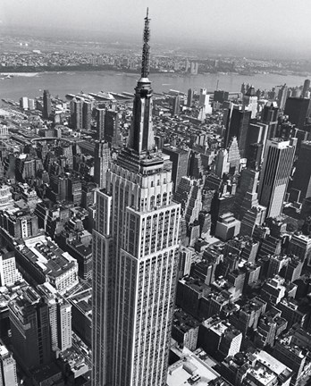 Framed Empire State Building 1 Print