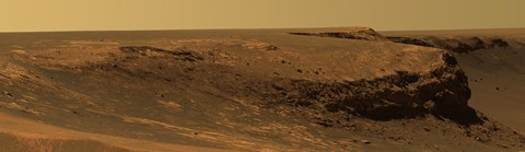 Framed Layers of Cape Verde in Victoria Crater Print