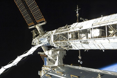 Framed International Space Station 3 Print