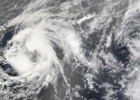 Framed Tropical Storm Josephine Print