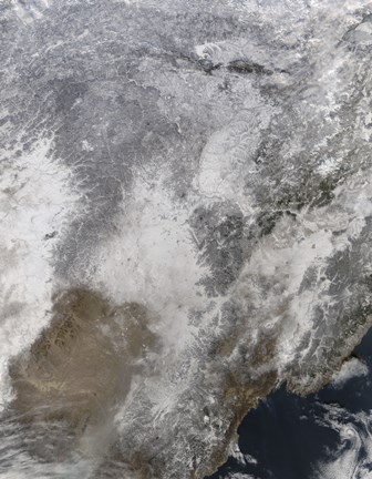 Framed Northeastern China Print