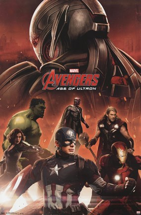 Framed Avengers 2 - Avengers Print