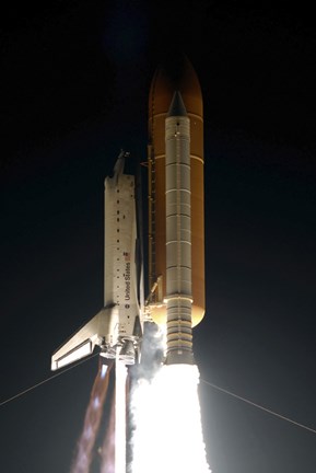 Framed Space Shuttle Endeavour 4 Print