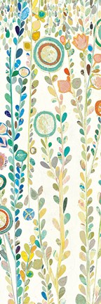 Framed Under the Rain Panel I White Print