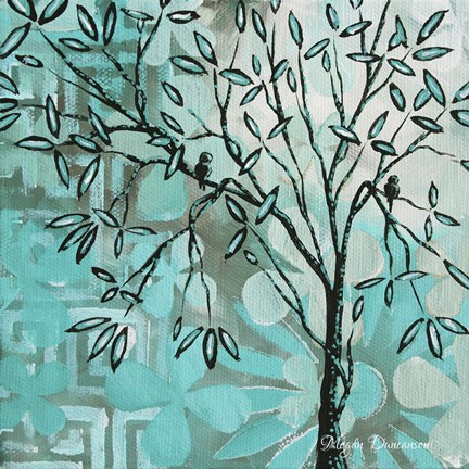 Framed Bird Haven 1 Print