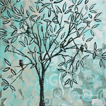 Framed Bird Haven II Print