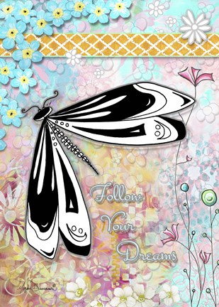 Framed Follow Your Dreams Print