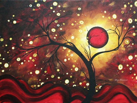 Framed Glowing Orb Print