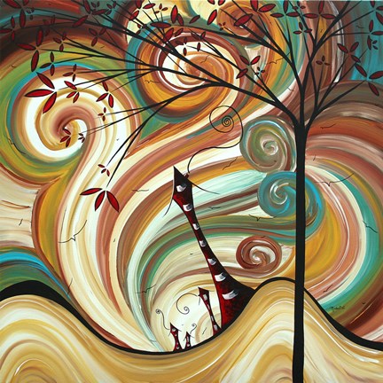 Framed Out West II Print