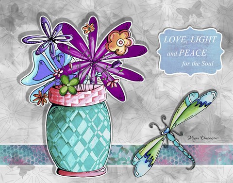 Framed Flower Pot 6 Print