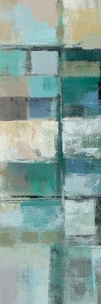 Framed Island Hues Panel II Print