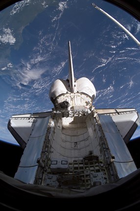 Framed Space Shuttle Discovery4 Print