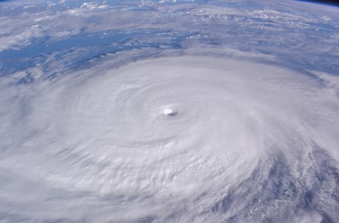 Framed Typhoon Longwang Print