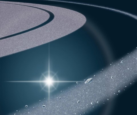 Framed Star Occultation Print