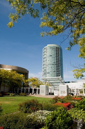 Framed Burnaby, suburb of Vancouver, British Columbia, Canada Print
