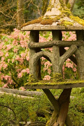 Framed British Columbia, Butchart Gardens Japanese gardens Print
