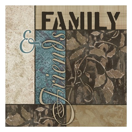 Framed Family &amp; Friends Print