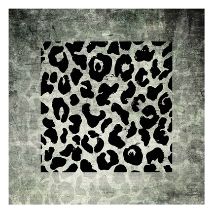Framed Animal Instinct Leopard Print