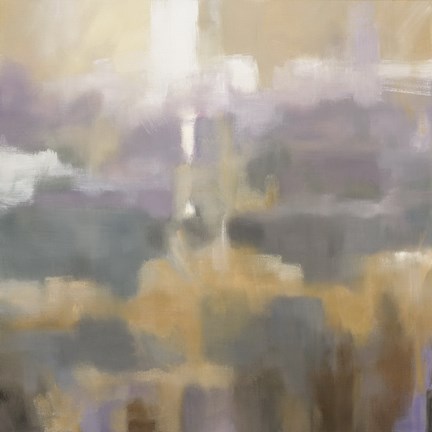 Framed Golden Field I Print