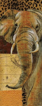 Framed Out of Africa II Print