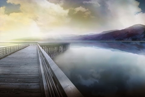 Framed Hazy Morning Print