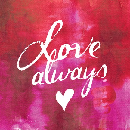 Framed Watercolor Sentiments IV Print