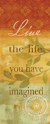 Framed Sentiment Spice Panel II (live) Print