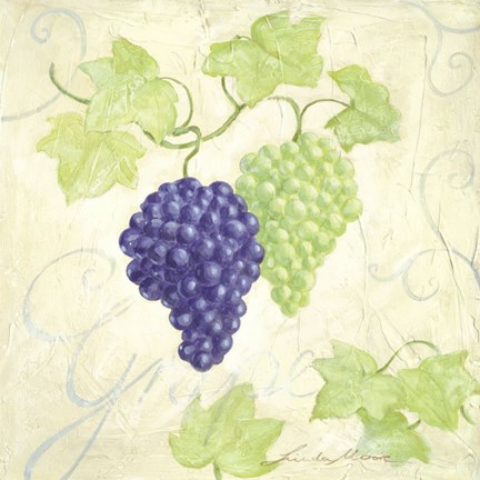 Framed Grape Print