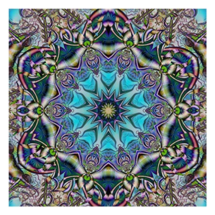 Framed Kaleidoscopic Print