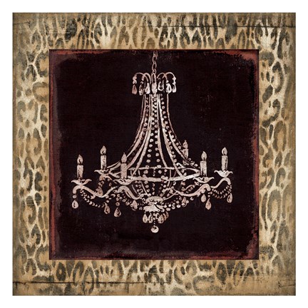 Framed Leopard 1 Print